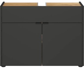 Антрацитен шкаф за мивка 80x60 cm Forano – Germania