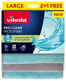 Кърпи от микрофибър в комплект от 6 бр. Pro Clean – Vileda