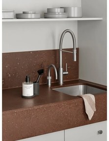 Черна стойка за перилни препарати от каменна керамика Piro – Blomus