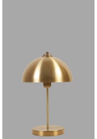 Настолна лампа в златисто с метален абажур (височина 40 cm) Lungo – Opviq lights