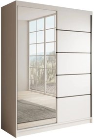 Гардероб Houston 150 плъзгащ се-Leuko