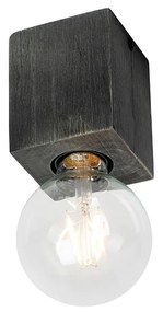 Рустик повърхностен спот черен дървен - Bloc