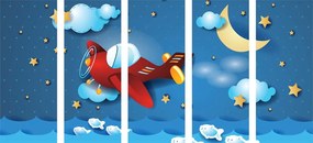 картини от 5 части – Полет със самолет