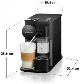 Еспресо машина DeLonghi EN510B, 1450W, 19 bar, 1 л, Nespresso, Автоматично изключване, Черен