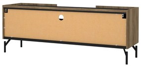 Кафява маса за телевизор от дъбов декор 147x54x41 cm Bergen – Tvilum