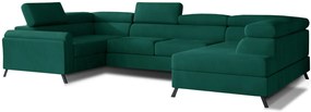 Ъглов диван Candia-Green-Right