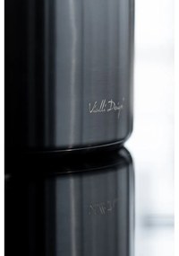 Черен чайник с бутало , 1,5 л Diamante - Vialli Design