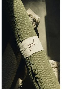 Ръчно изработен памучен килим в цвят каки 140x200 cm Handloom – Lorena Canals