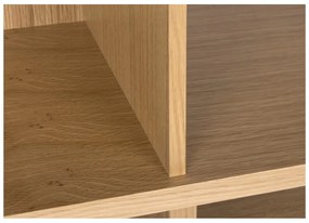 Кафяв шкаф за книги Лондон, 34 x 100 cm - TemaHome