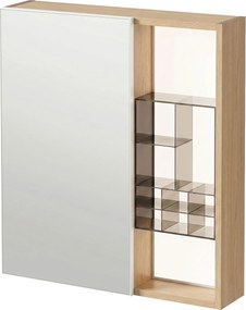 Комплект мебели за баня с мивка DE07-70 Oak 70CM