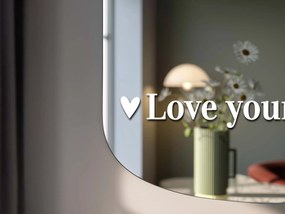 Стикер za огледало S36 – Love yourself always.