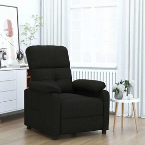 289664 vidaXL Наклоняем стол, черен, текстил