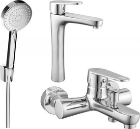 Mexen Kama Комплект за вана R75, хром - 72513R75-00