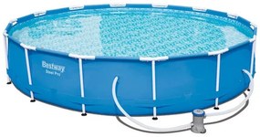Bestway - Басейн с тръбна конструкция кръгъл 427 х 84см