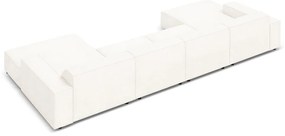 Бежов ъглов диван (U-образен) Jodie - Micadoni Home