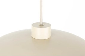 Бежово метално висящо осветително тяло ø 26,5 cm Wubbo – White Label