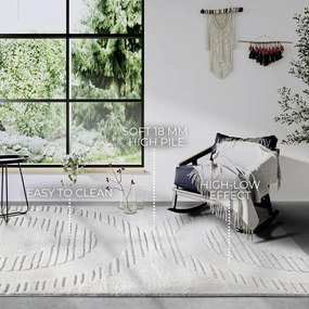 Кремав килим 160x235 cm Bartoux Cream White – Elle Decoration