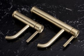 Смесител за мивка Rea Foster Gold Brush Low