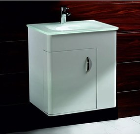 Конзолен PVC шкаф ICP 5560W с умивалник, Inter Ceramic, 60x45x55см