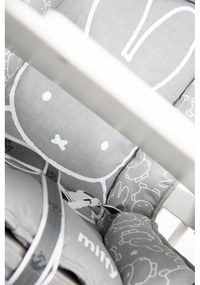 Сива подложка за детски стол за хранене Miffy – Roba
