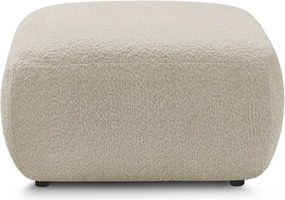 Бежова табуретка от прежда с примки от букле Montaigne – Bobochic Paris