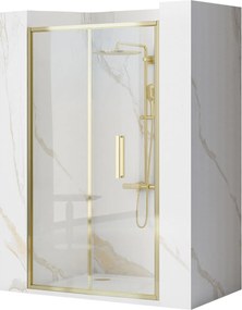 Врати за душ кабини REA Rapid Fold 100 Gold
