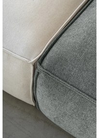 Бял модулен диван (среден модул) Flex Felix – Miuform