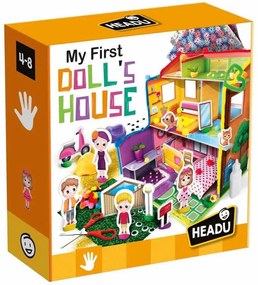 Headu - Творчески комплект, Моята първа куклена къща, 41 части