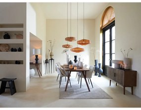 Метални кръгли странични масички в комплект от 2 бр. ø 35 cm Tobias – Light &amp; Living