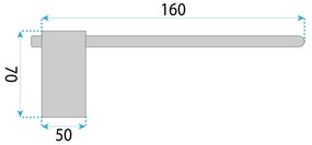 Поставка за тоалетна хартия Tomi 5809 Brush Nickle