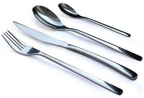 Комплект прибори за хранене от неръждаема стомана FIRENZE, 24 части