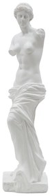 Бяла декоративна фигурка Statua Woman - Mauro Ferretti