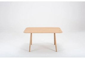 Маса за хранене от дъбова дървесина , 140 x 90 cm Ava - Gazzda