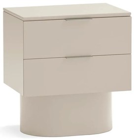 Бежово нощно шкафче Totem – Teulat