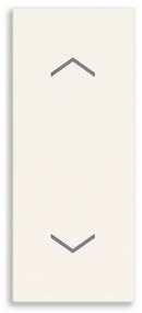 VIMAR 30061.B Двупосочен бутон Linea, 2P 10 AX 1M, OFF-централен, White,