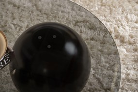 Кафе маса Sphere, цвят Черен Сив