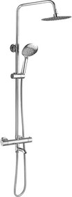 REA-P5961 - Душ комплект с термостатен смесител LUNGO DIAMOND, лъскав хром