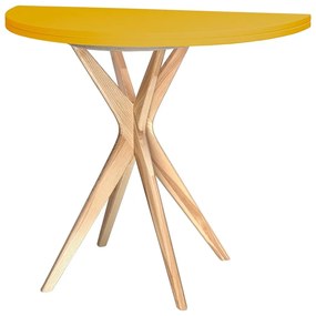 Кръгла сгъваема трапезна маса 45x90 cm Jubi – Ragaba