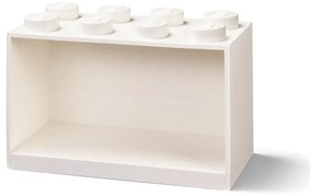 Детски бял стенен рафт Brick 8 - LEGO®