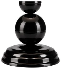 Черна настолна лампа - LAMKUR