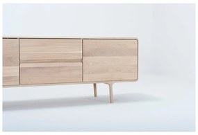 ТВ скрин от масивна дъбова дървесина Fawn - Gazzda