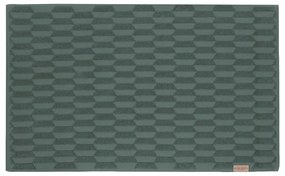 Тъмнозелена постелка за баня 50x80 cm Geo - Mette Ditmer Denmark