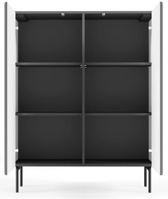 Бюфет Novo 2D-Черен