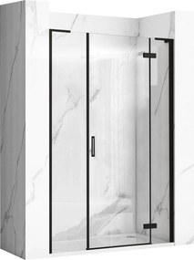 Душ кабинни врати Rea Hugo 120 Black