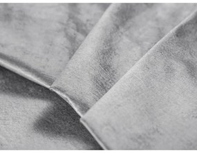 Светлосиво кадифено канапе Luca - Milo Casa