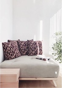 Табуретка за крака Natural Clear/Grey Senza - Karup Design