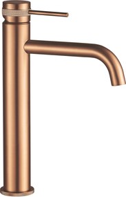 Смесител за мивка Rea Lungo Grip Brush Copper high