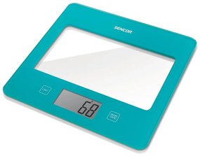 Sencor - Дигитална кухненска везна 1xCR2032 тюркоаз