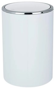 WENKO 22554100 - Кош INCA 18,5x25,5 cm бял/лъскав хром