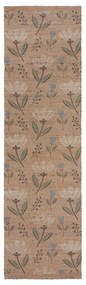 Ръчно изработена пътека със смес от юта в естествен цвята 60x230 cm Arriana – Flair Rugs